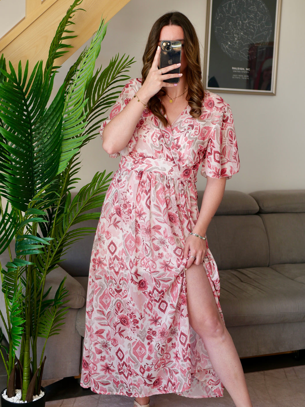 ROBE BOHEME ROSE