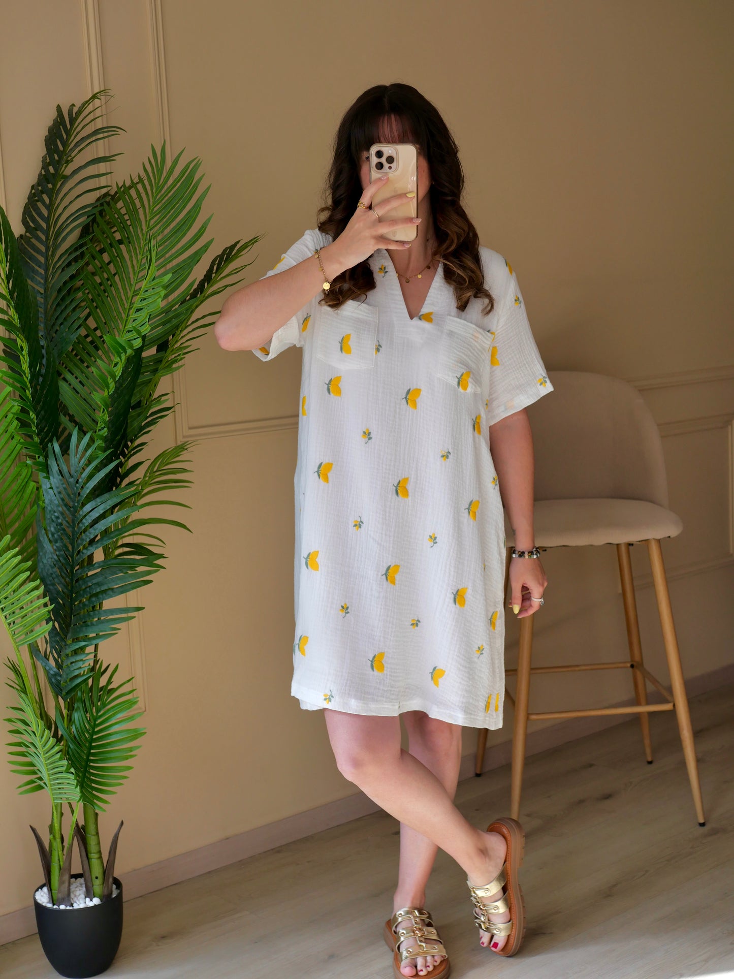 ROBE LEMON (GRANDE TAILLE)