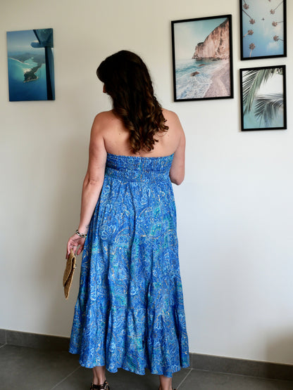 JUPE SIENNA BLEU FONCÉ