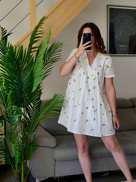 ROBE SHORT ANGE (PETITE ET GRANDE TAILLE)