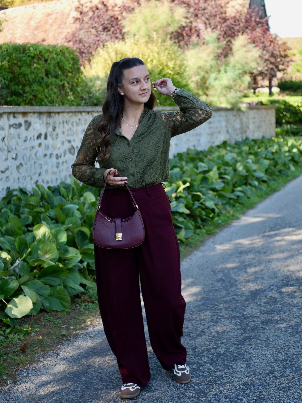 BLOUSE ESMÉE VERT OLIVE