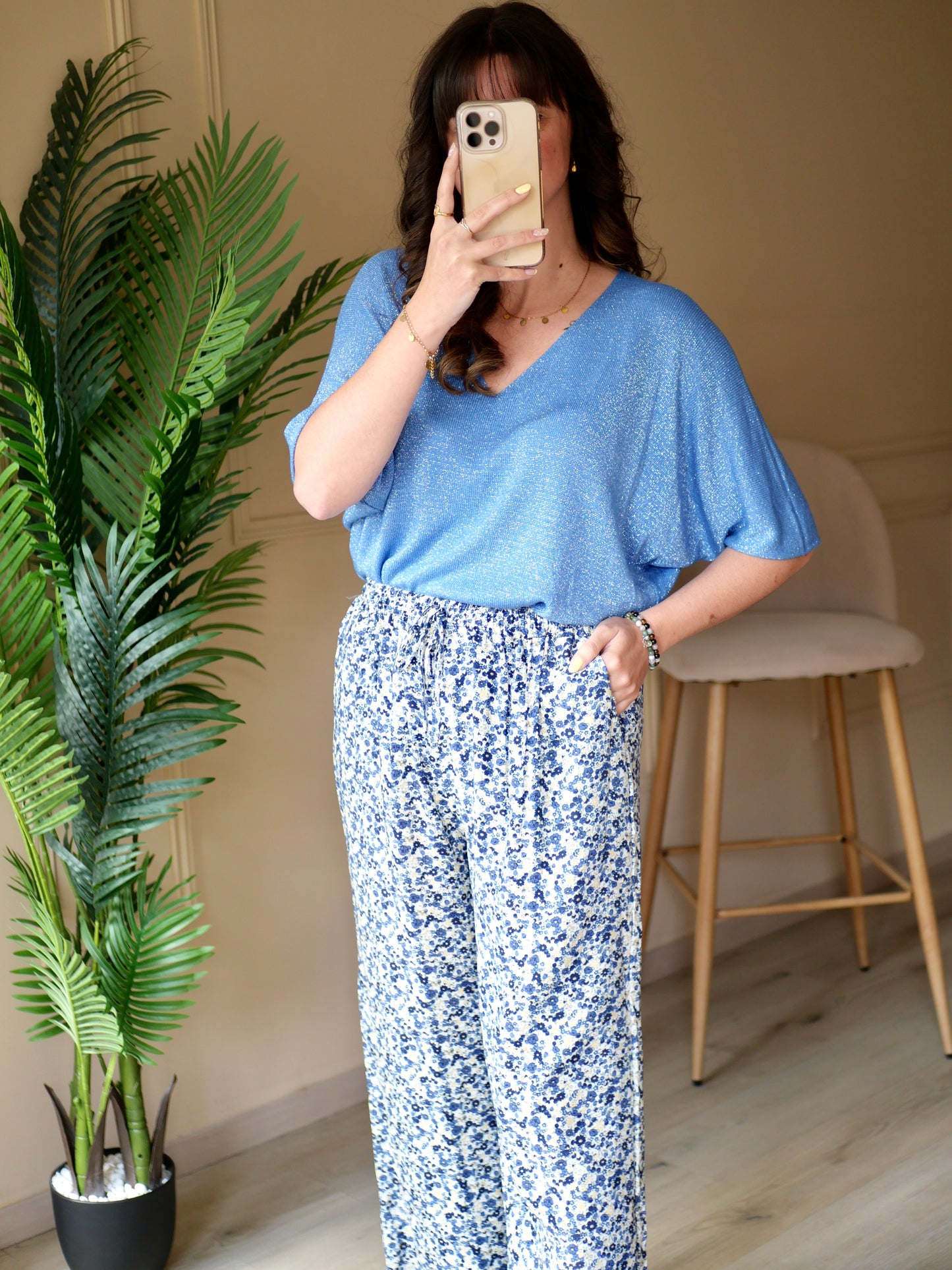 PANTALON LIBERTY BLEU