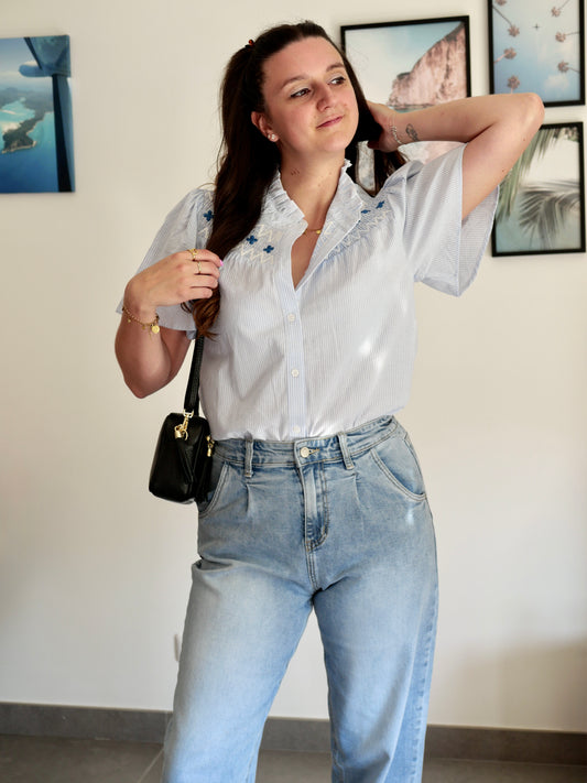 BLOUSE AUGUSTINE (PETITE ET GRANDE TAILLE)