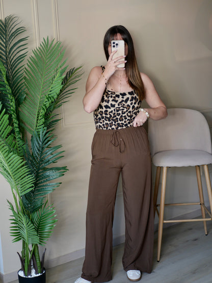 PANTALON FLORIDA CHOCOLAT