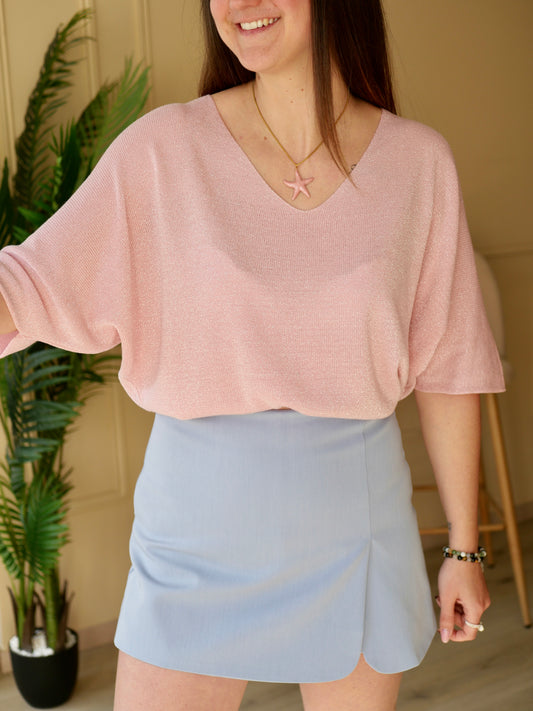 TOP VIVIANA ROSE POUDRÉ