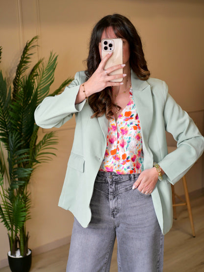 BLAZER AELIA VERT D’EAU