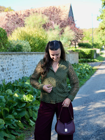 BLOUSE ESMÉE VERT OLIVE