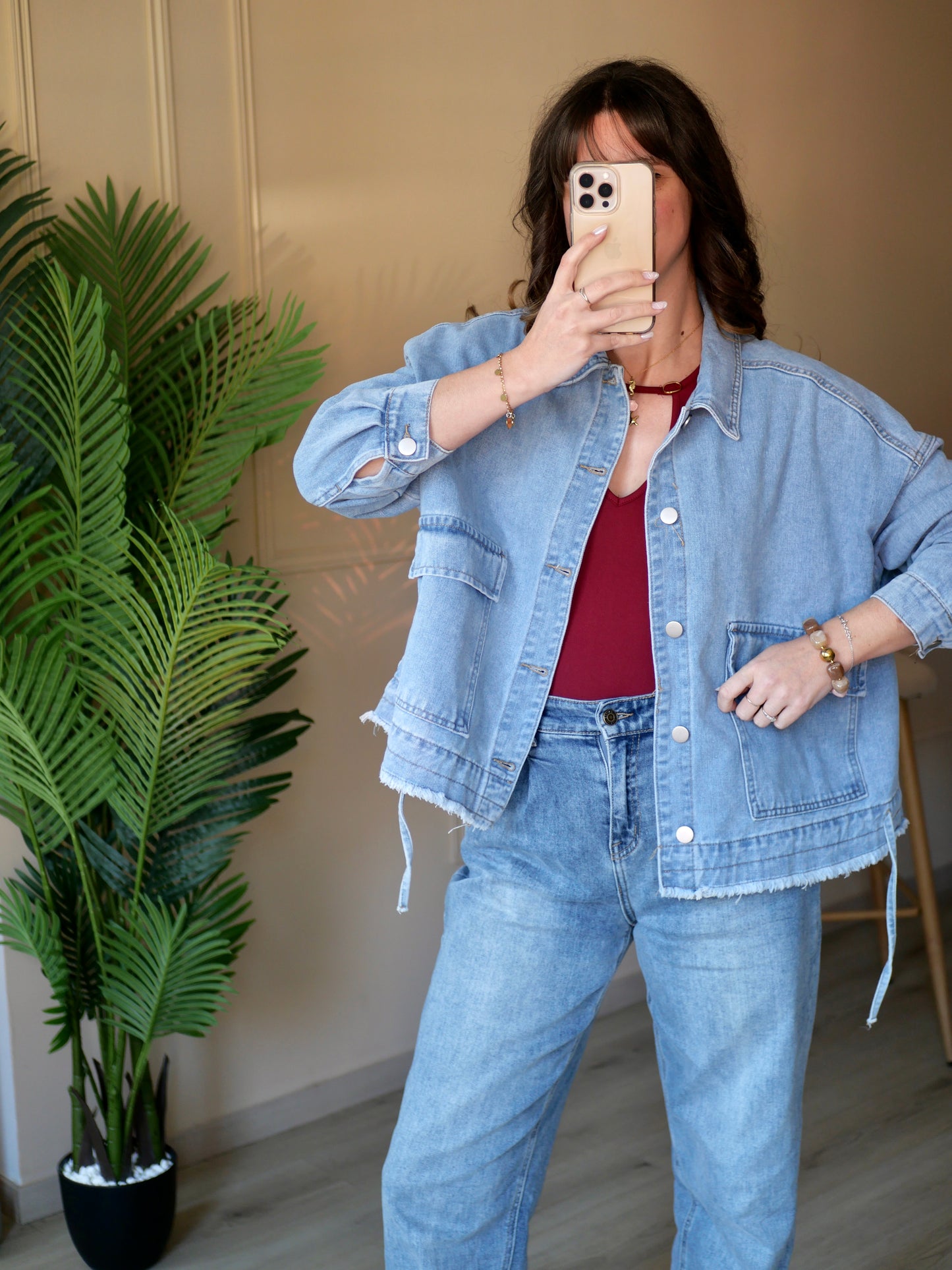 VESTE MIRA BLEU JEAN