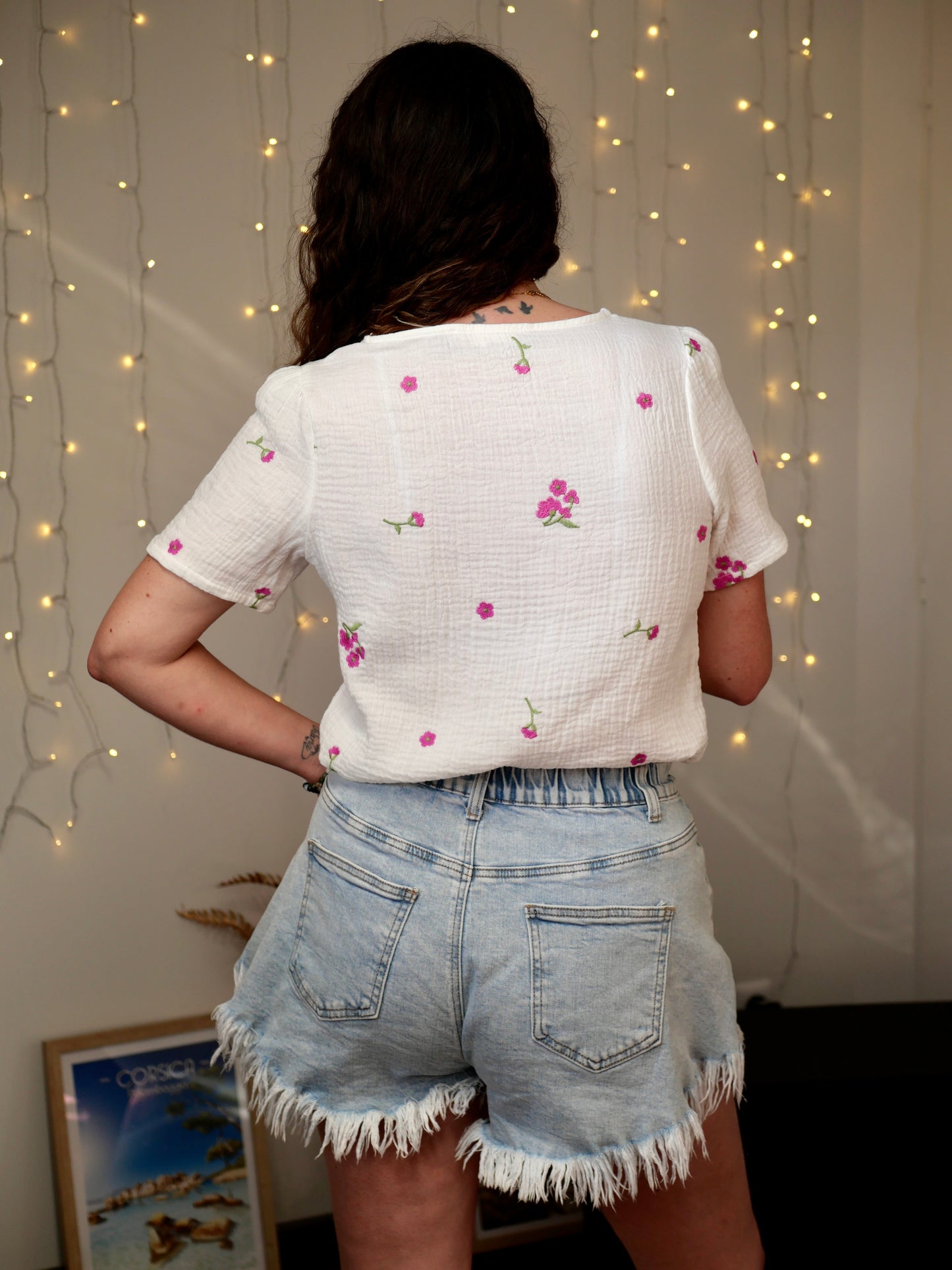 BLOUSE FLORA (PETITE ET GRANDE TAILLE)