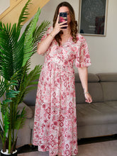 Charger l&#39;image dans la galerie, ROBE BOHEME ROSE
