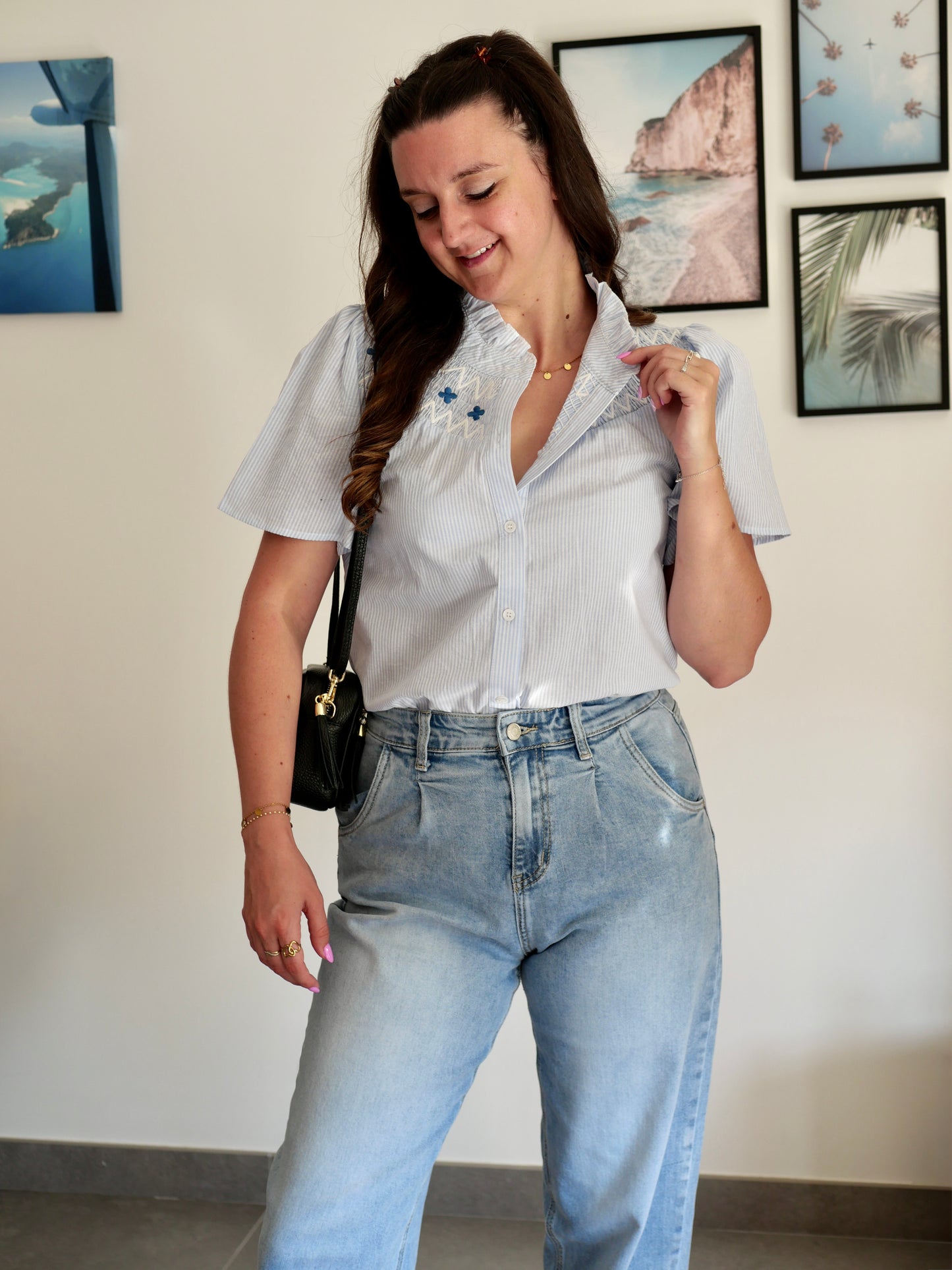 BLOUSE AUGUSTINE (PETITE ET GRANDE TAILLE)