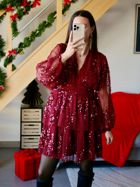 ROBE SANTA BORDEAUX
