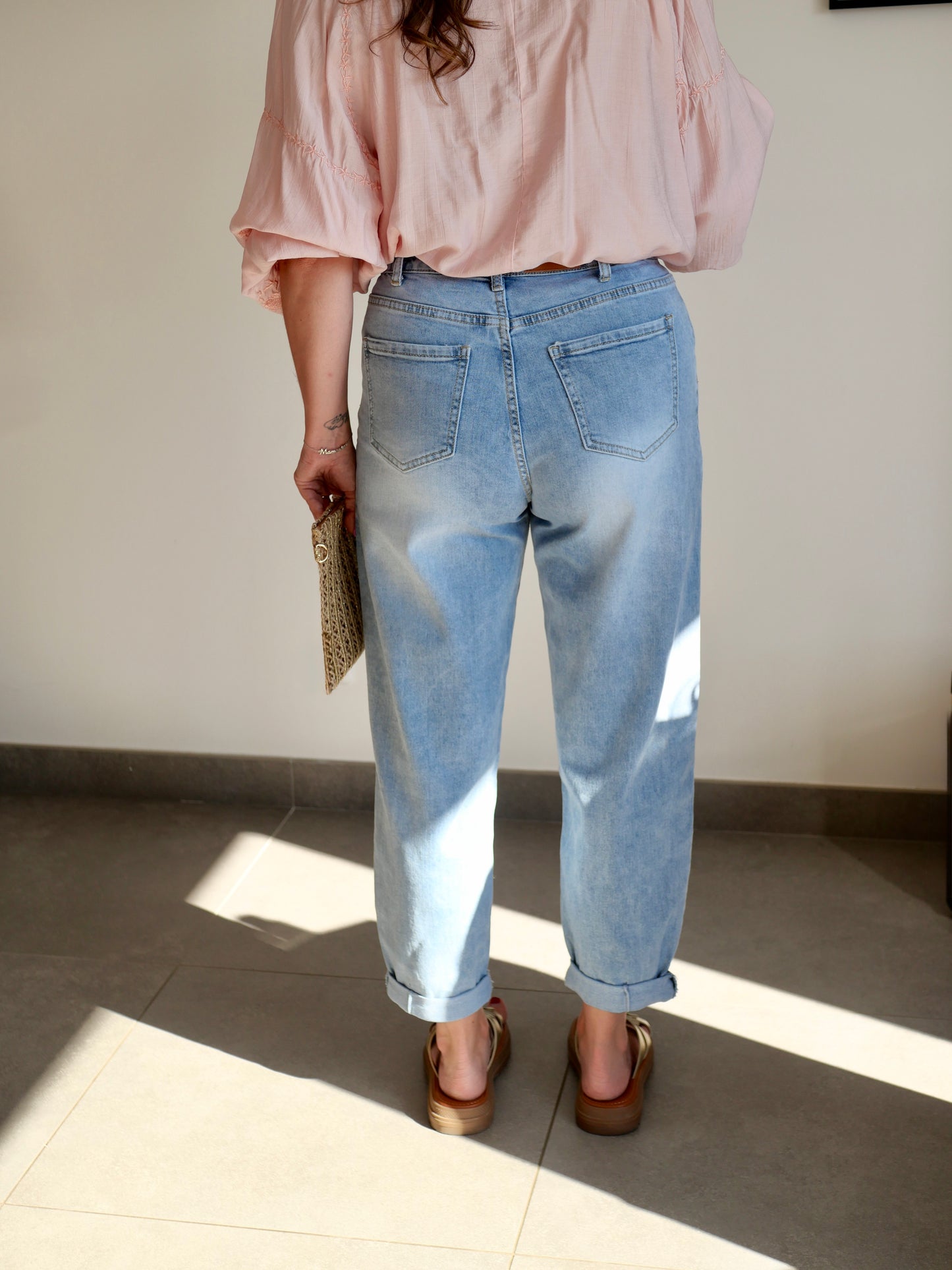 JEANS OSCAR BLEU CLAIR