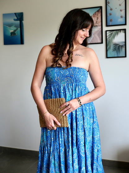 JUPE SIENNA BLEU FONCÉ