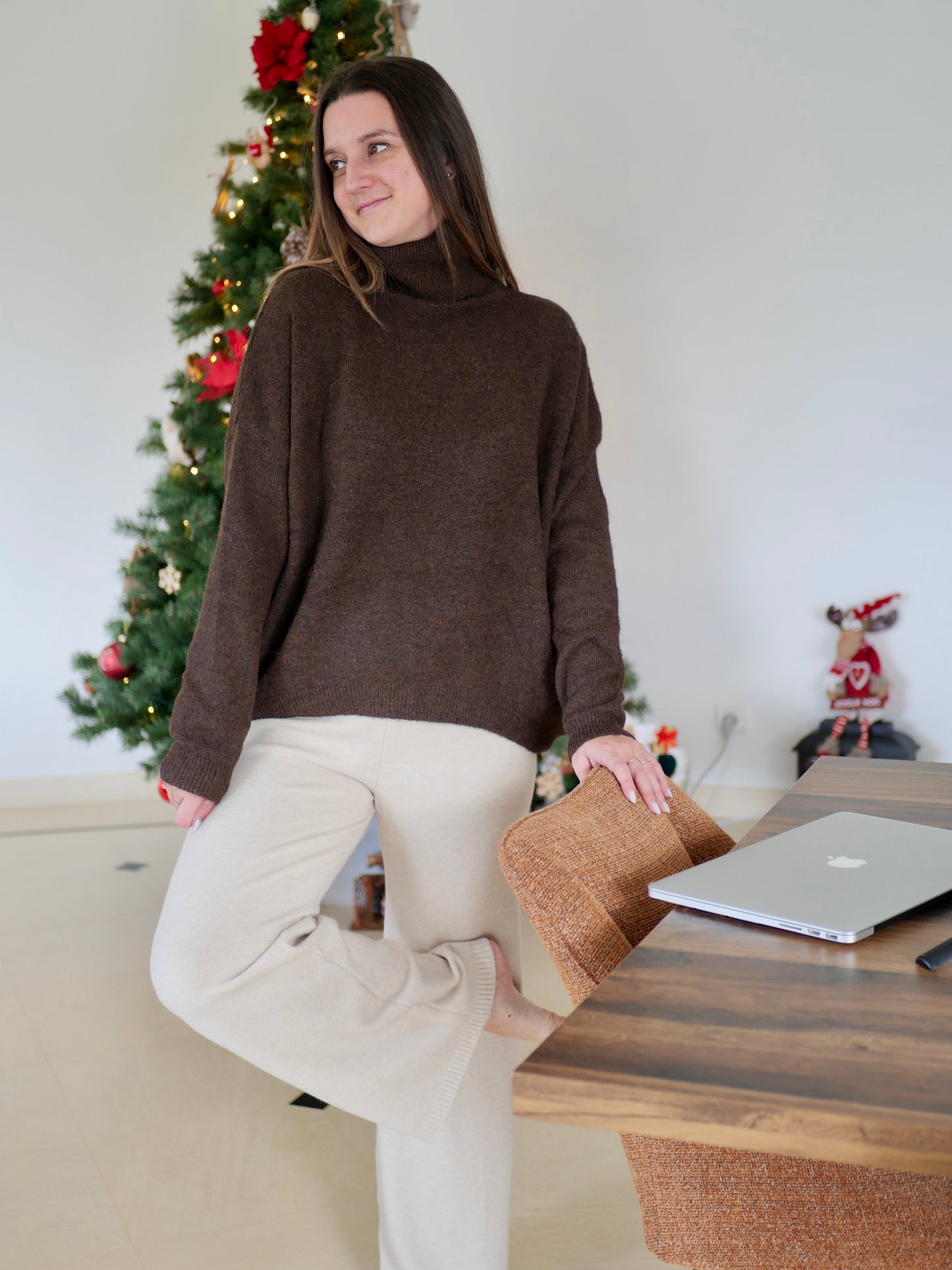 PANTALON MÉRIBEL ÉCRU