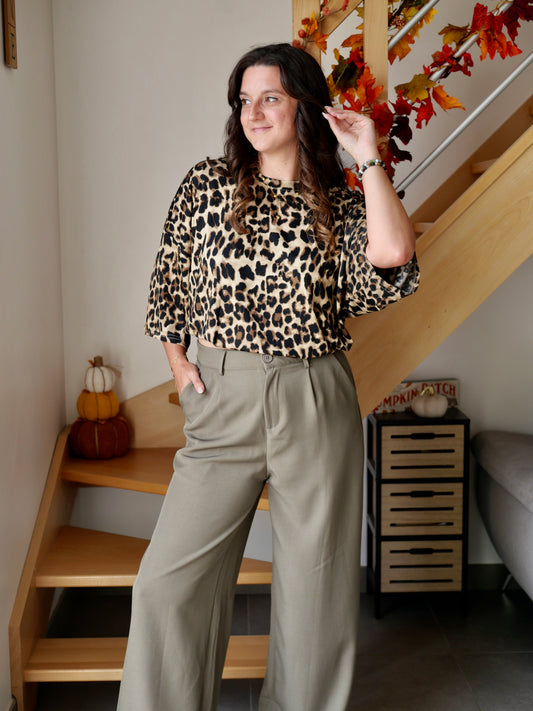 T-SHIRT LEO (PETITE ET GRANDE TAILLE)