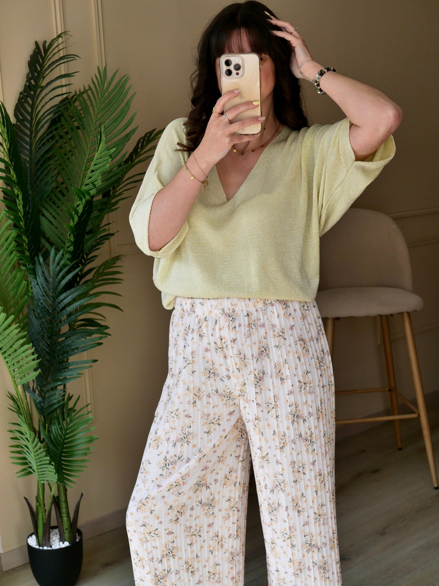 TOP VIVIANA JAUNE VANILLE