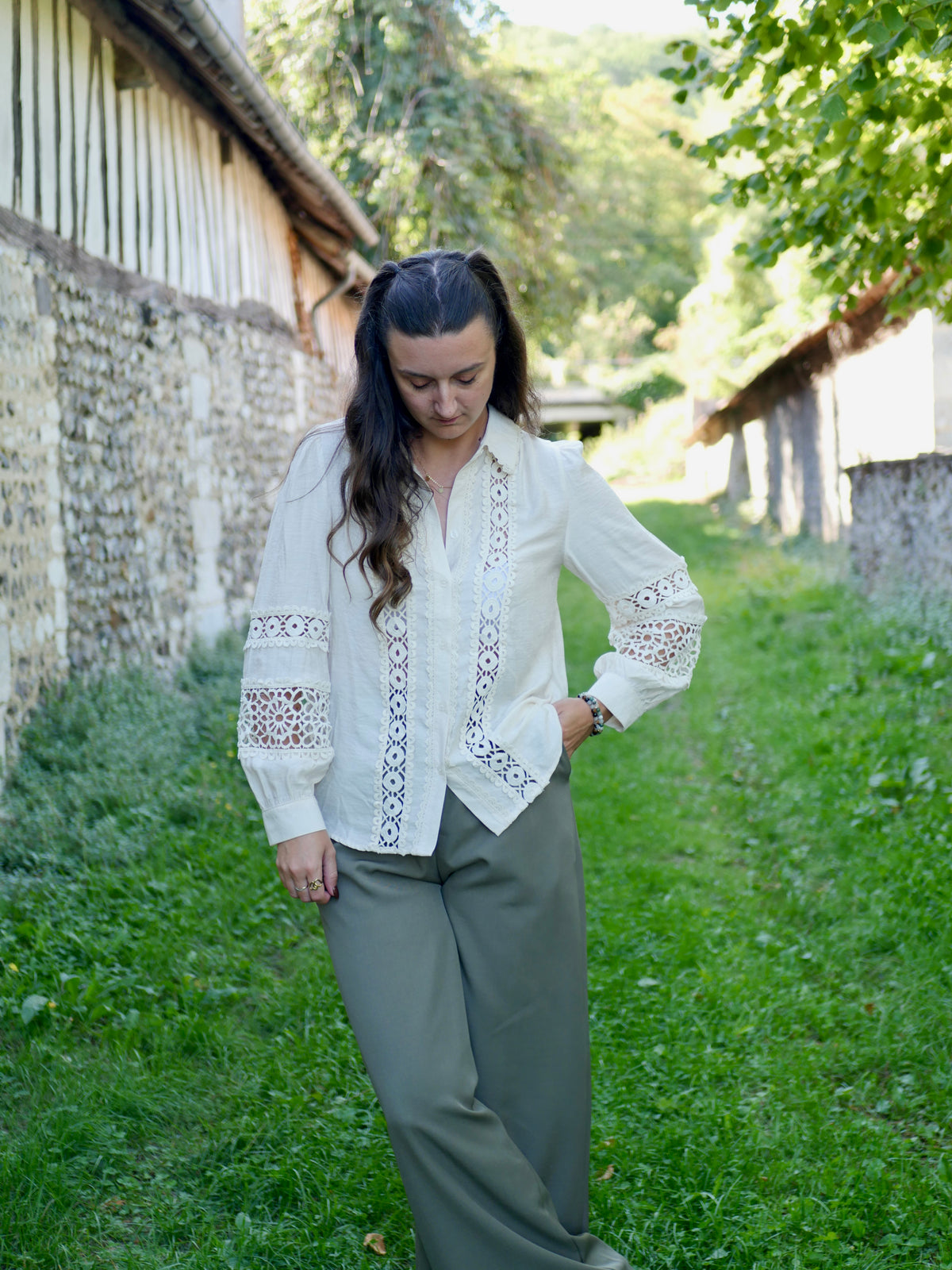 CHEMISE AÉLINE ECRU