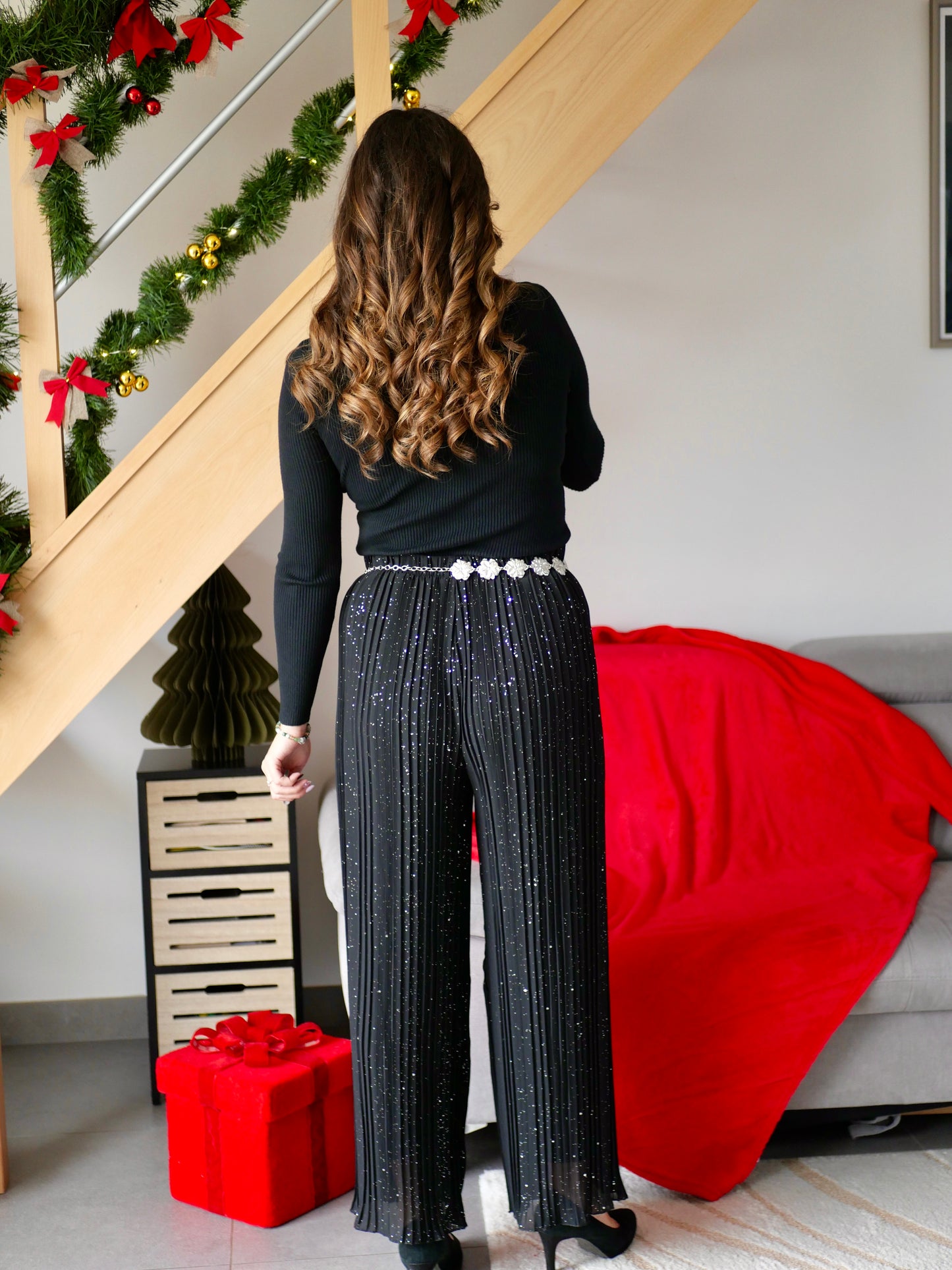 PANTALON NOÉ NOIR (PETITE ET GRANDE TAILLE)