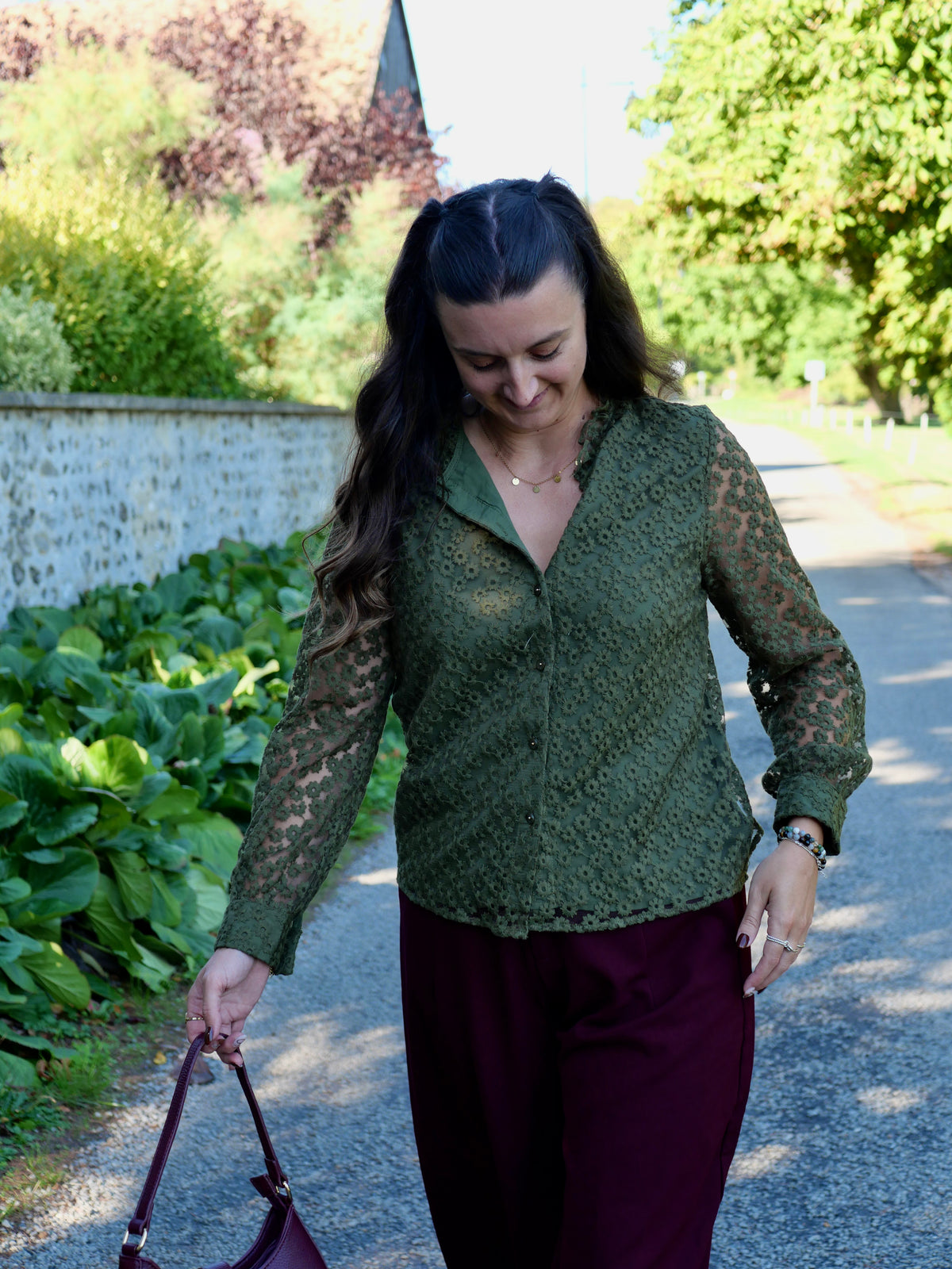 BLOUSE ESMÉE VERT OLIVE