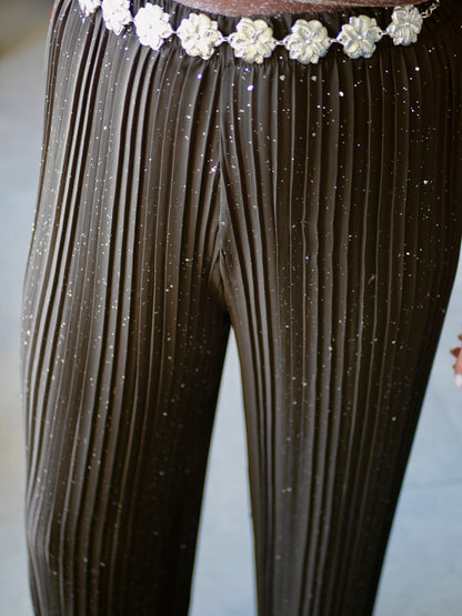 PANTALON NOÉ CHOCOLAT (PETITE ET GRANDE TAILLE)