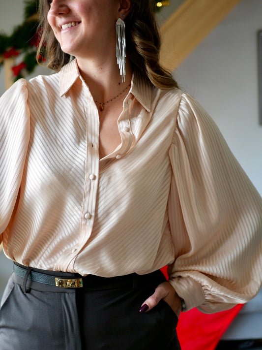 CHEMISE LOUISE BEIGE