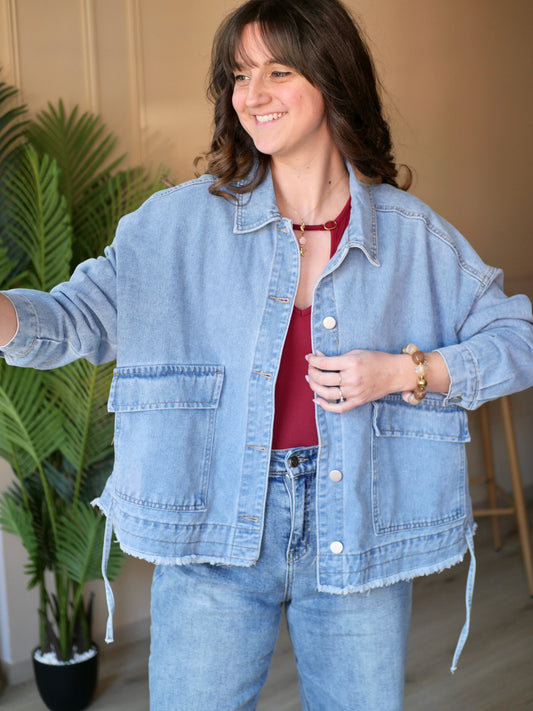 VESTE MIRA BLEU JEAN