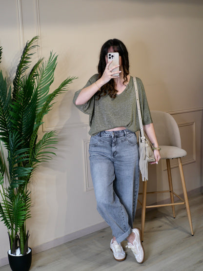 JEANS SWAN GRIS
