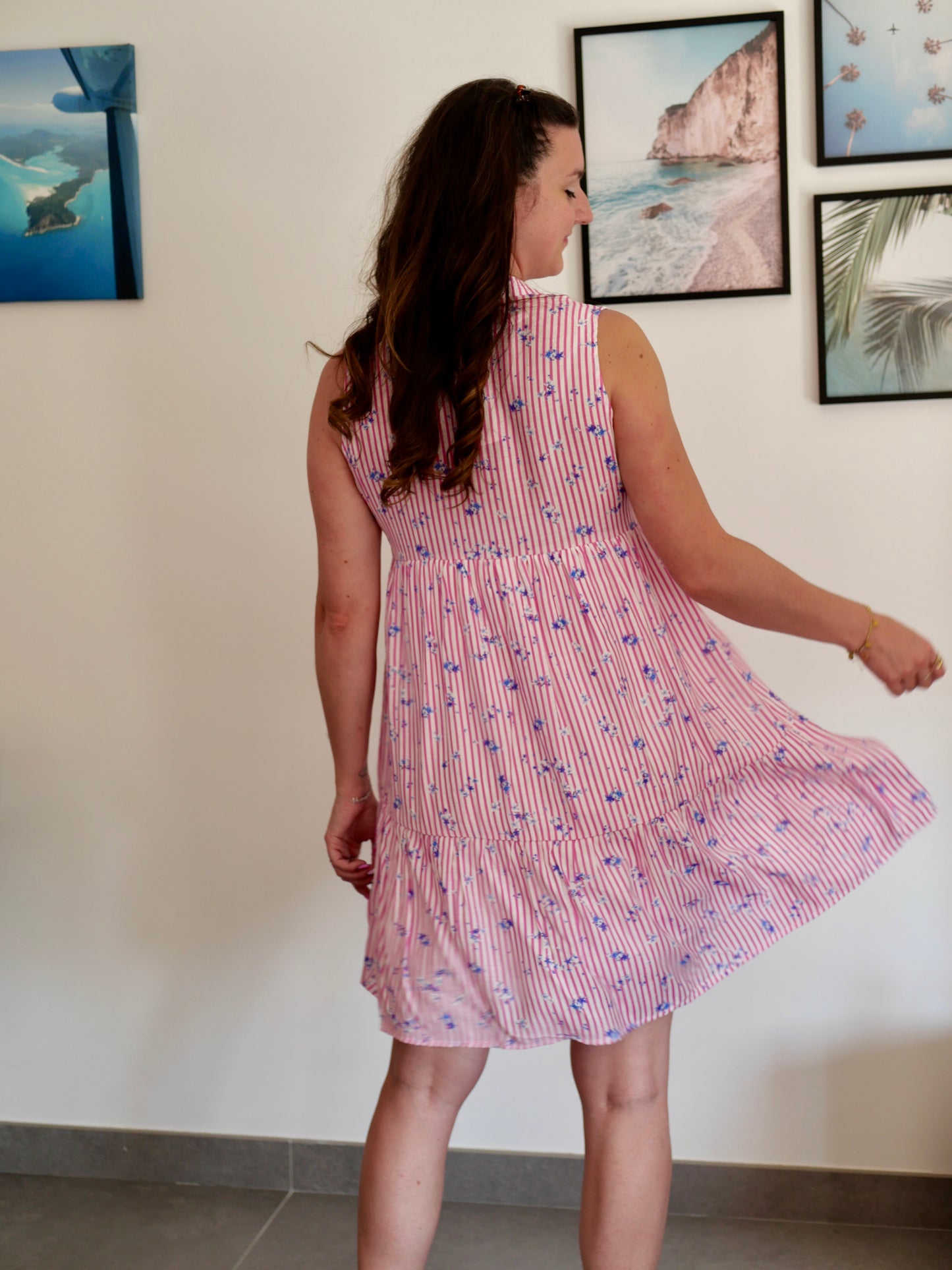 ROBE AGATHE (PETITE ET GRANDE TAILLE)