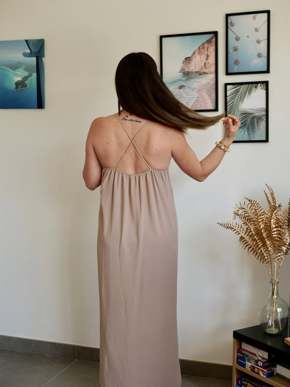 ROBE CHARLIE TAUPE