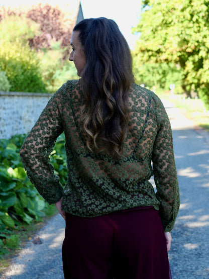 BLOUSE ESMÉE VERT OLIVE