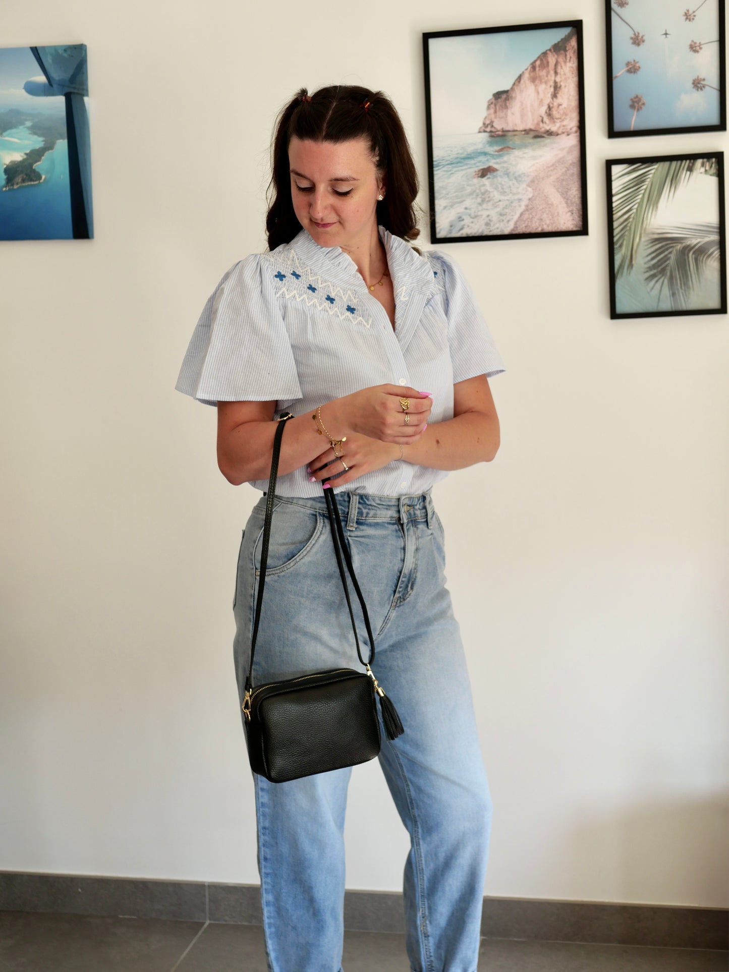 JEANS OSCAR BLEU CLAIR