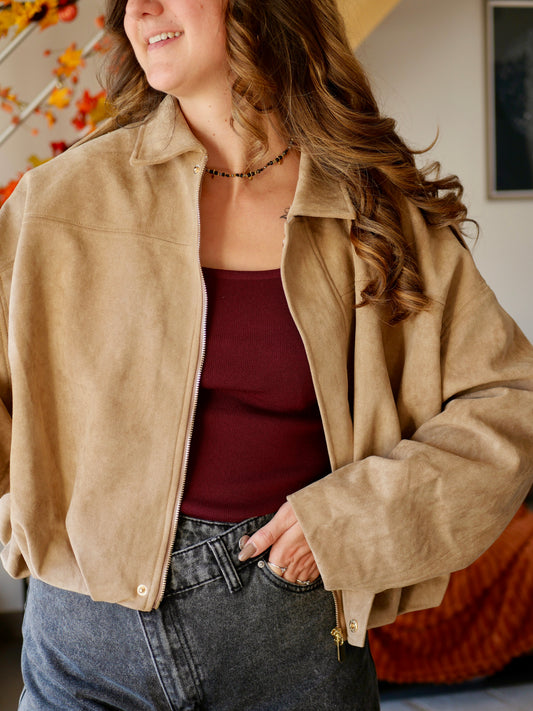 VESTE AMALIA BEIGE