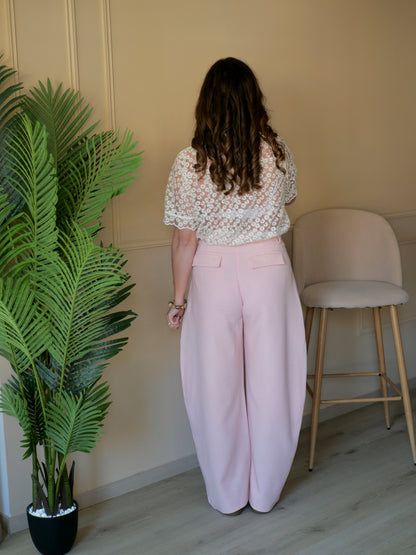 PANTALON JONA ROSE PALE
