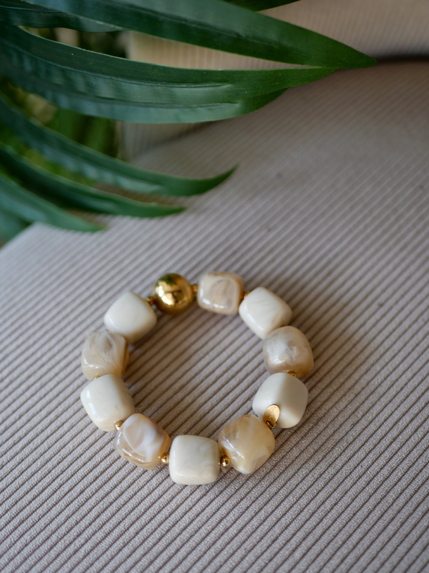 BRACELET ECLIPSE BEIGE/TAUPE