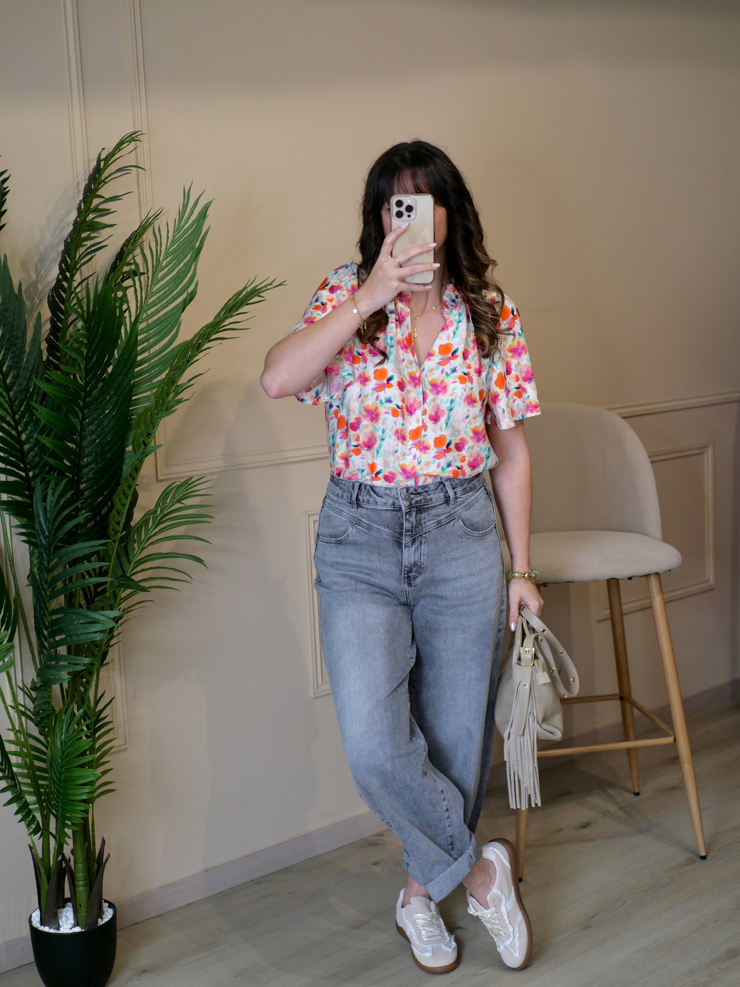 JEANS SWAN GRIS