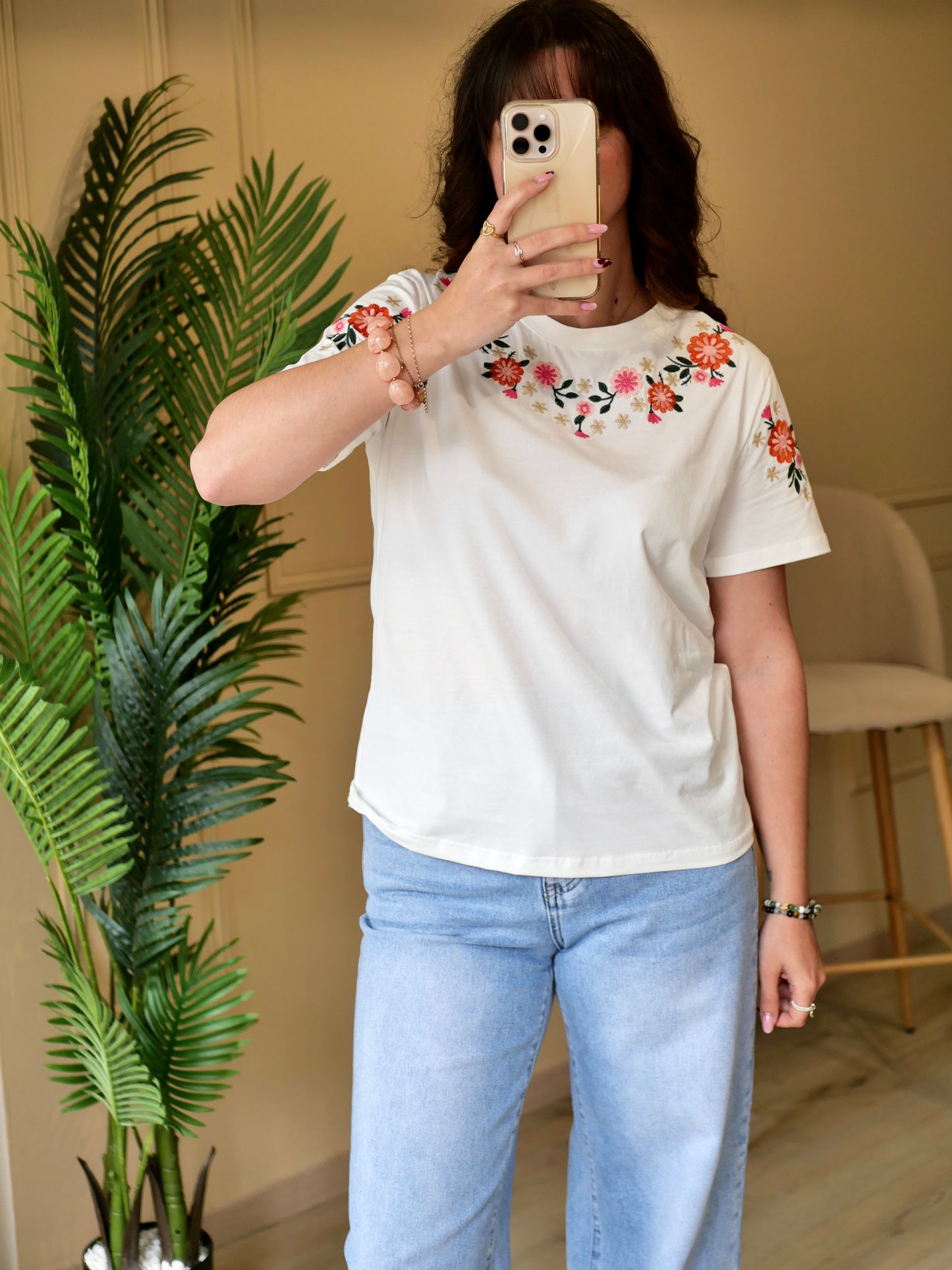 T-SHIRT MIMI (PETITE ET GRANDE TAILLE)
