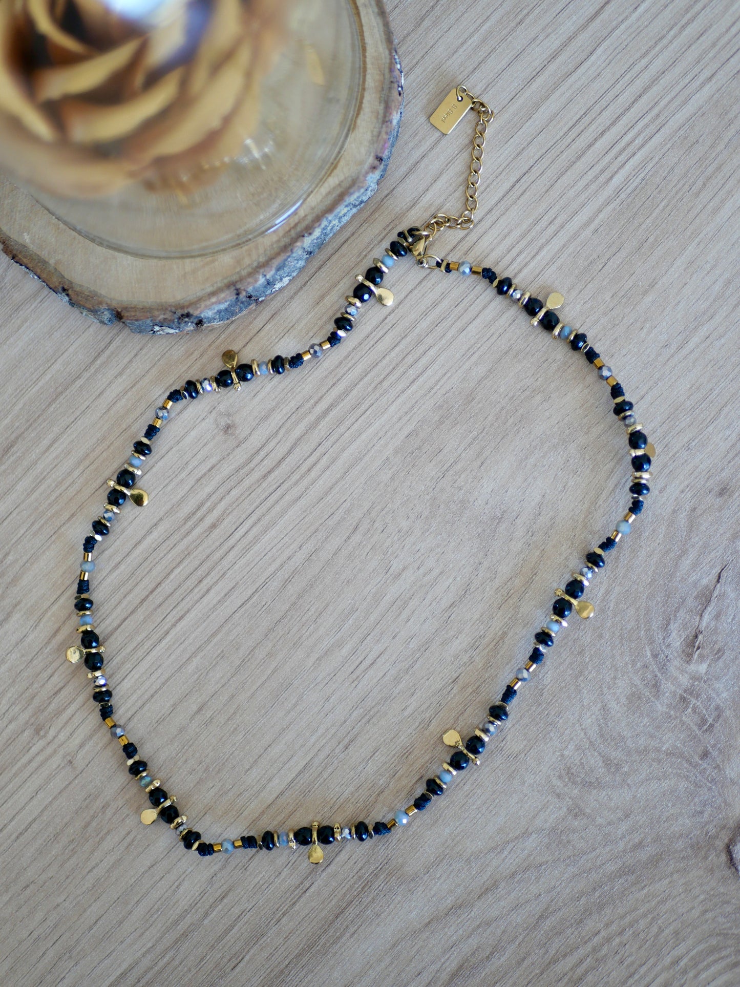 COLLIER BOHEME ONYX NOIR