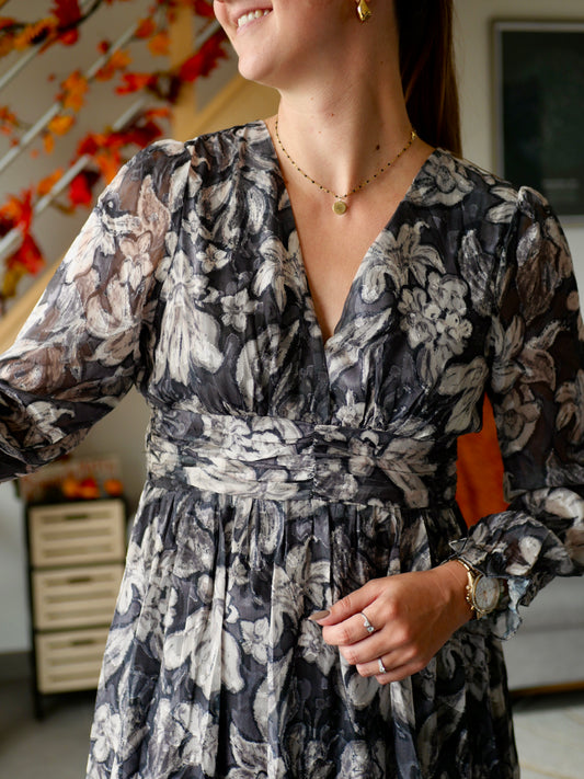 ROBE LÉONIE (PETITE ET GRANDE TAILLE)