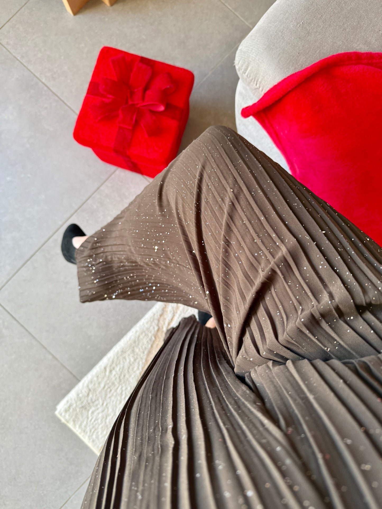 PANTALON NOÉ CHOCOLAT (PETITE ET GRANDE TAILLE)
