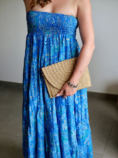 JUPE SIENNA BLEU FONCÉ
