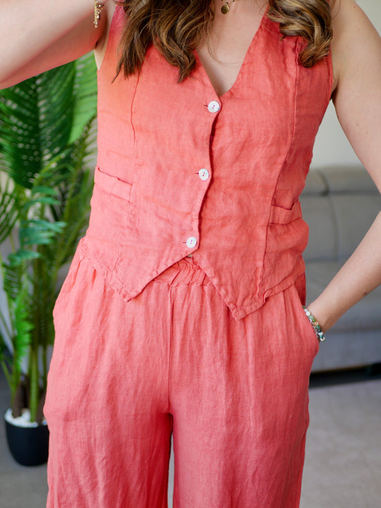 GILET SWANN CORAIL