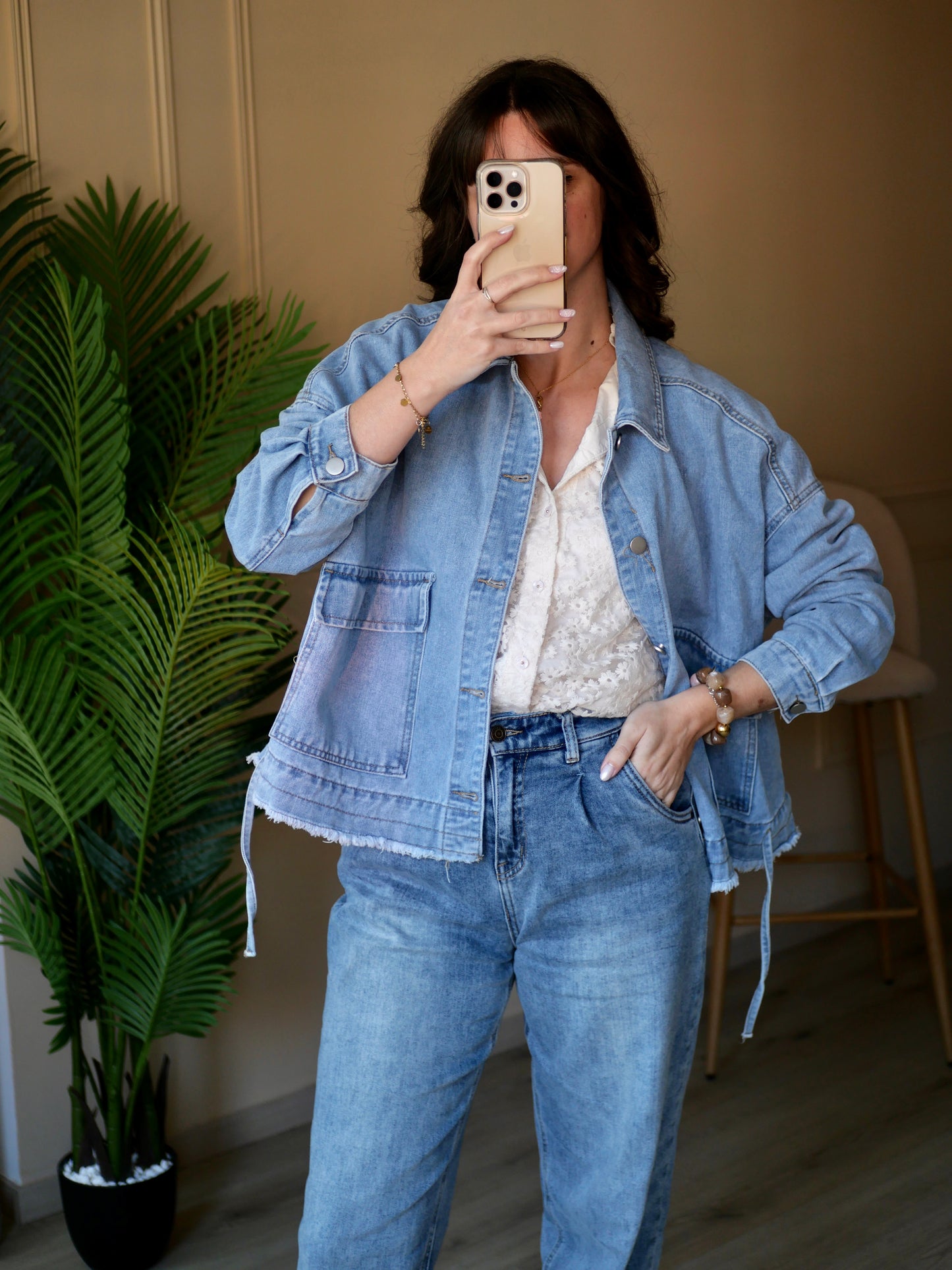 VESTE MIRA BLEU JEAN
