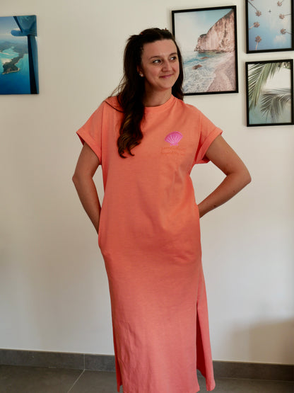 ROBE PALMIER CORAIL
