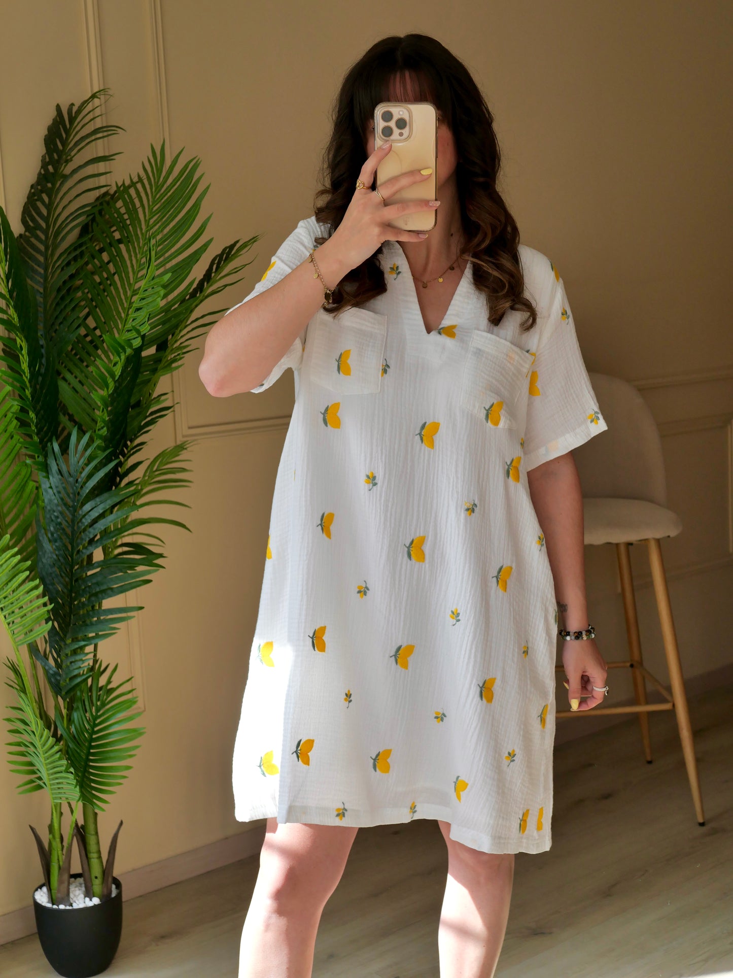 ROBE LEMON (GRANDE TAILLE)
