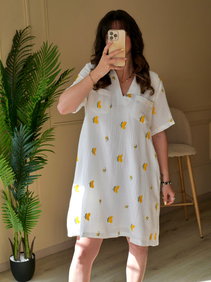 ROBE LEMON (GRANDE TAILLE)