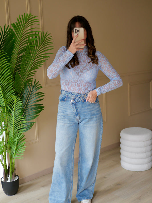 TOP TALIA BLEU