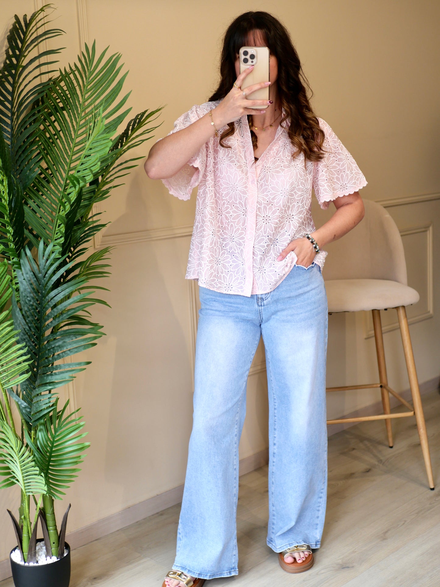 BLOUSE IRIS (PETITE ET GRANDE TAILLE)