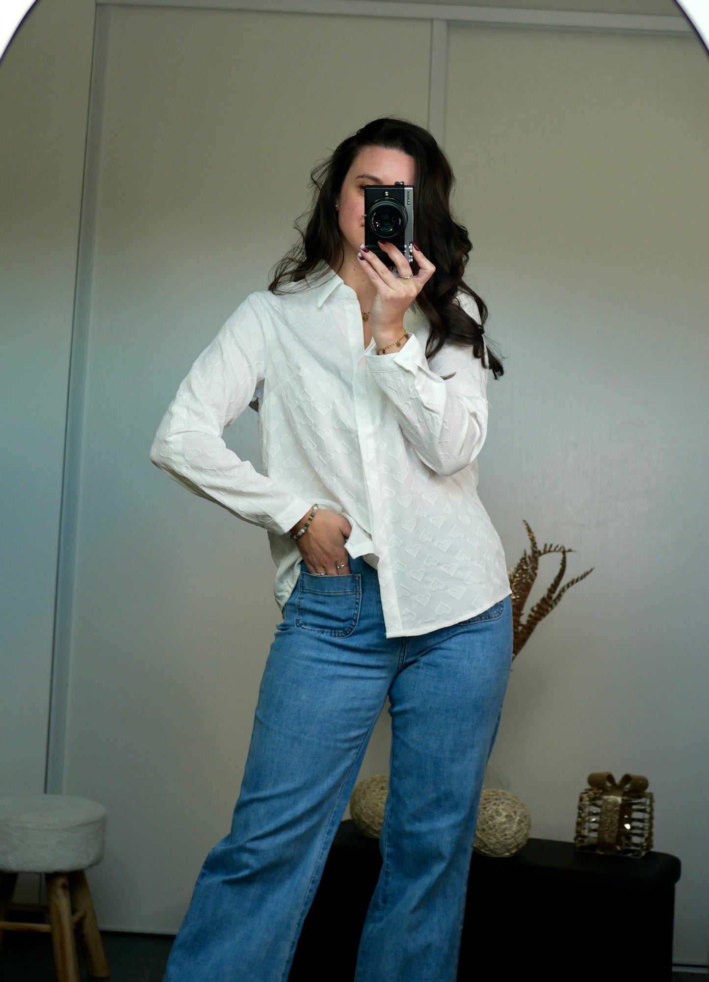 CHEMISE LOVE (PETITE ET GRANDE TAILLE)