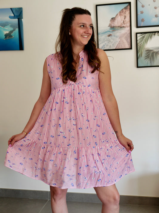 ROBE AGATHE (PETITE ET GRANDE TAILLE)